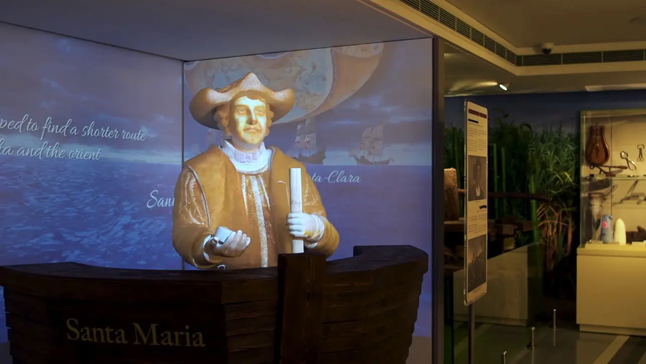 The Chocolate Museum in Beirut, Chocostory, 3D Mapping Projection & AR Photo Booth, by Cre8mania 