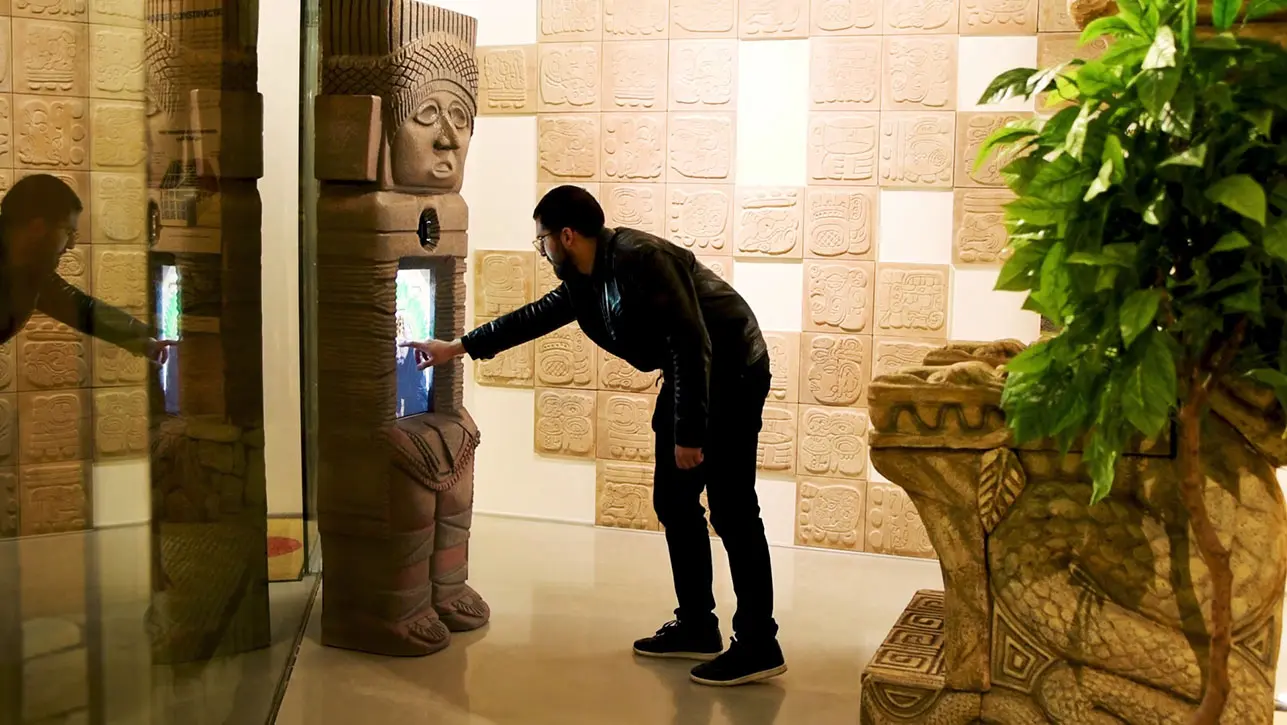 The Chocolate Museum in Beirut, Chocostory, 3D Mapping Projection & AR Photo Booth, by Cre8mania 