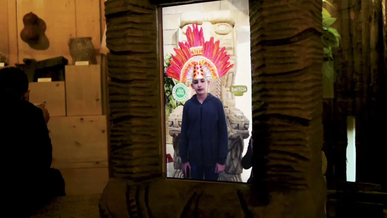 The Chocolate Museum in Beirut, Chocostory, 3D Mapping Projection & AR Photo Booth, by Cre8mania 