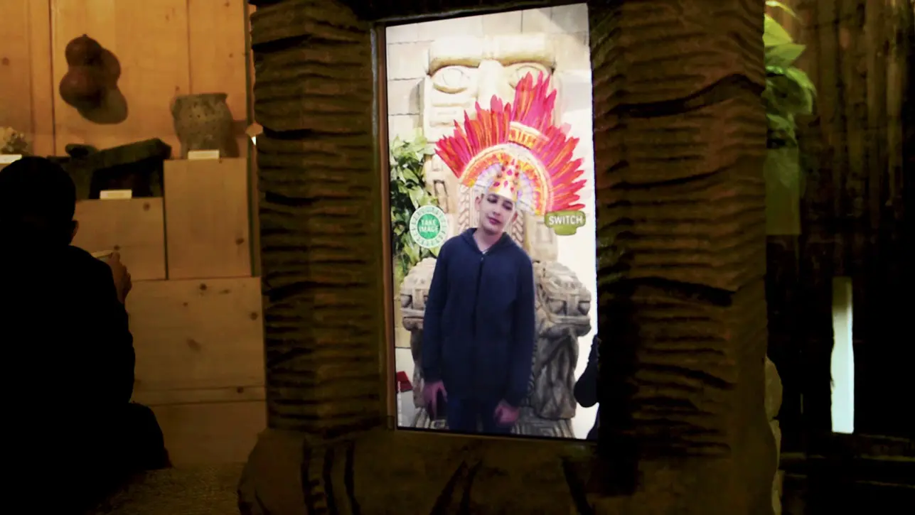 The Chocolate Museum in Beirut, Chocostory, 3D Mapping Projection & AR Photo Booth, by Cre8mania 