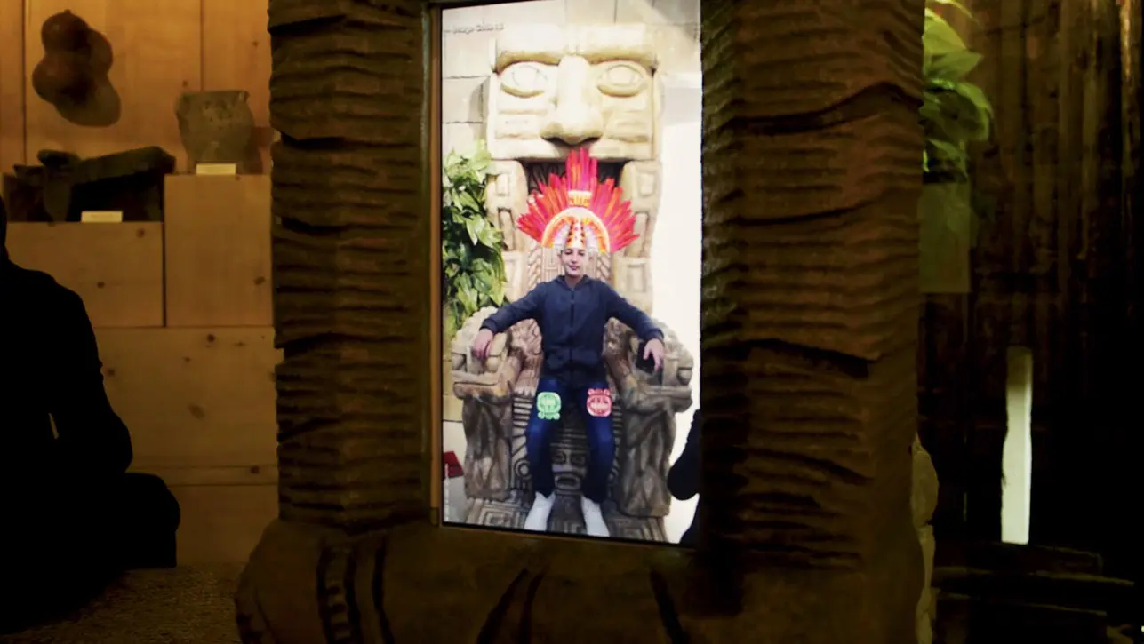 The Chocolate Museum in Beirut, Chocostory, 3D Mapping Projection & AR Photo Booth, by Cre8mania 