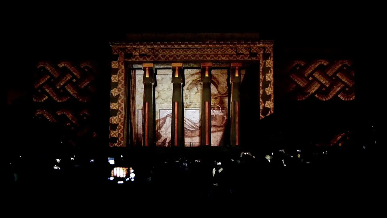 National Museum of Beirut, La Nuit des Musées, 3D Mapping Show by Cre8mania