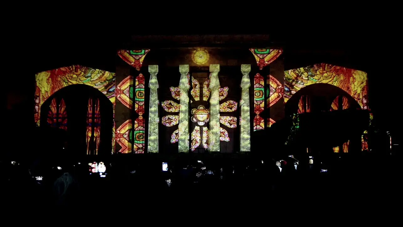 National Museum of Beirut, La Nuit des Musées, 3D Mapping Show by Cre8mania