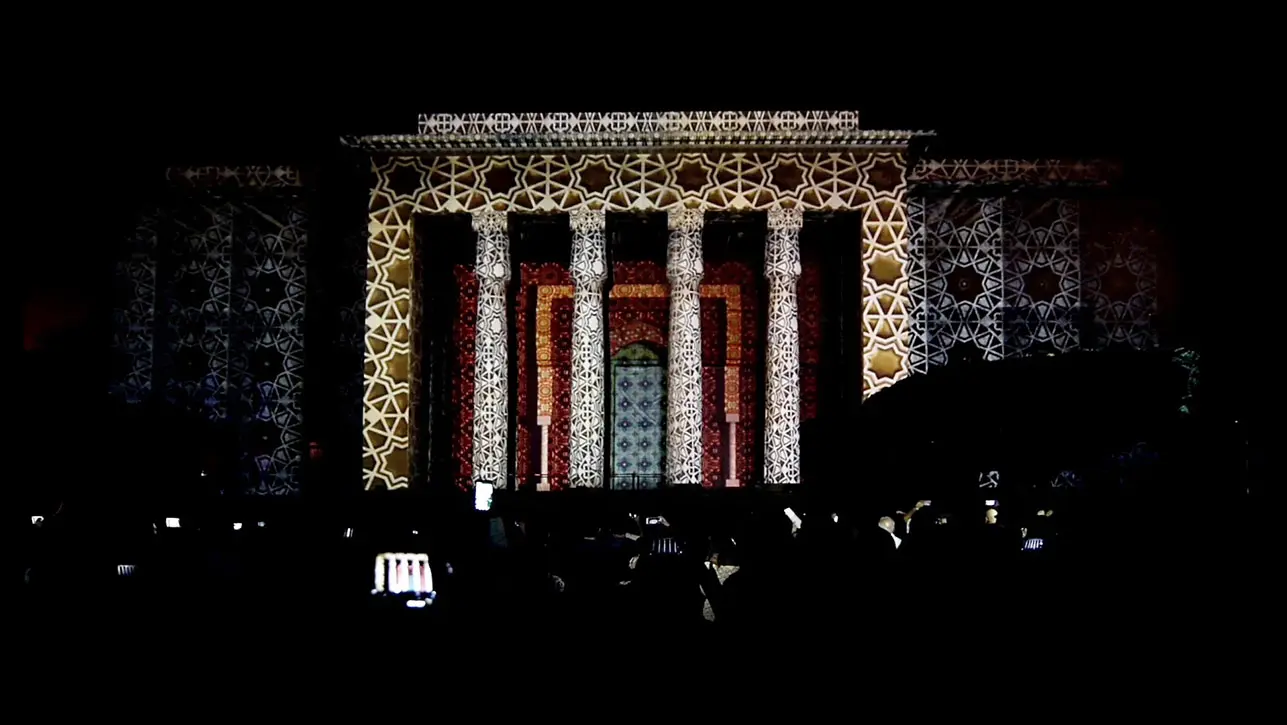 National Museum of Beirut, La Nuit des Musées, 3D Mapping Show by Cre8mania