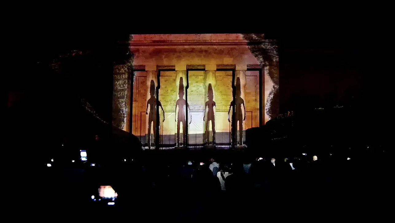 National Museum of Beirut, La Nuit des Musées, 3D Mapping Show by Cre8mania