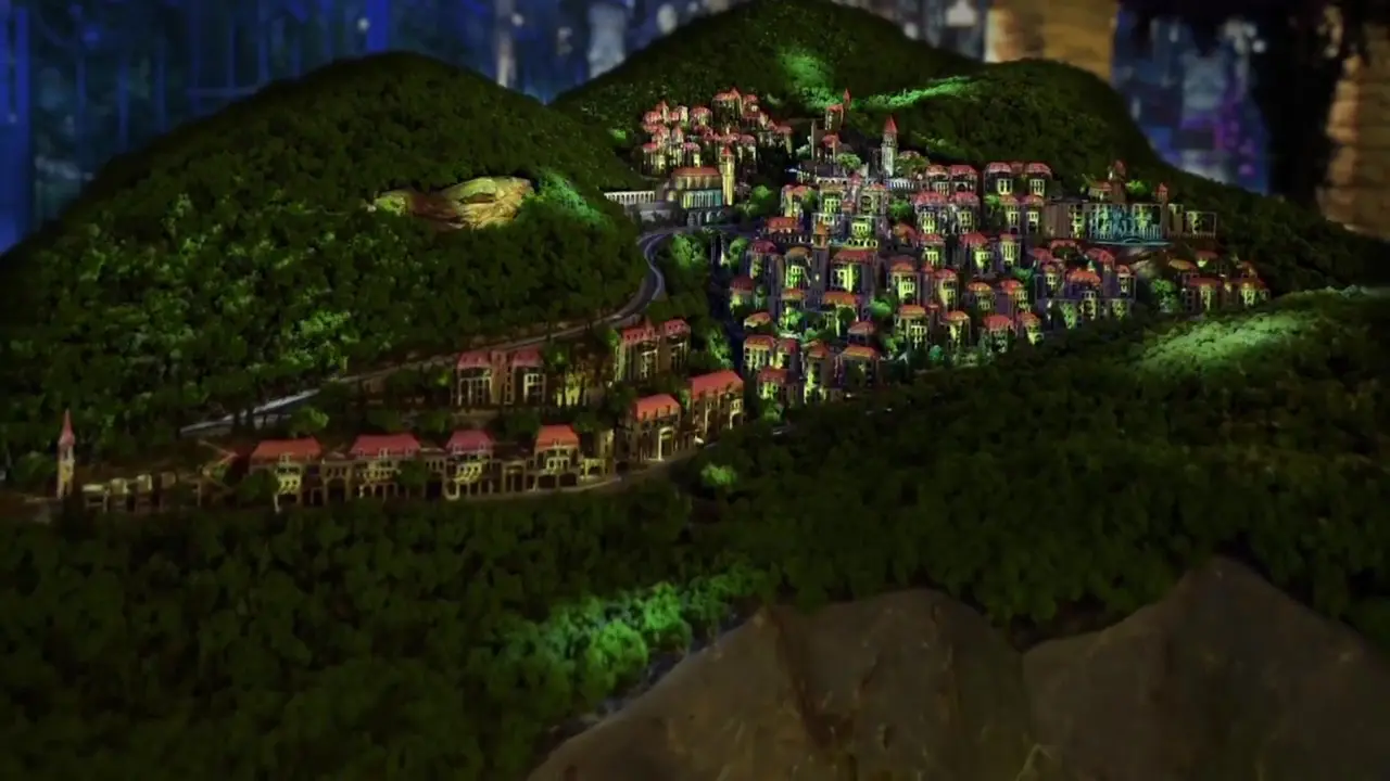 Sakr Real Estate 3D Mapping on an Architectural Model by Cre8mania 