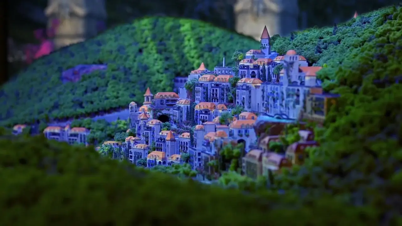 Sakr Real Estate 3D Mapping on an Architectural Model by Cre8mania 