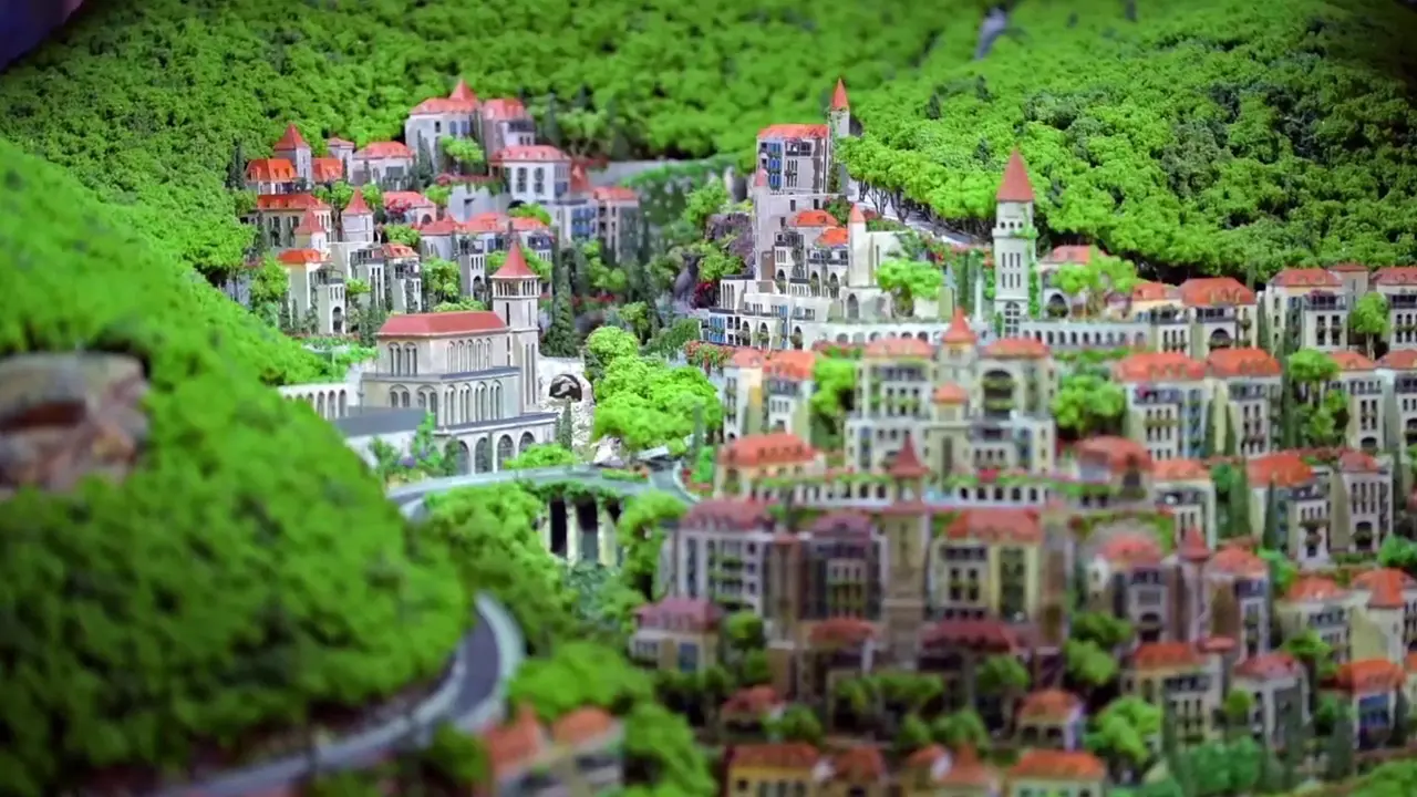 Sakr Real Estate 3D Mapping on an Architectural Model by Cre8mania 