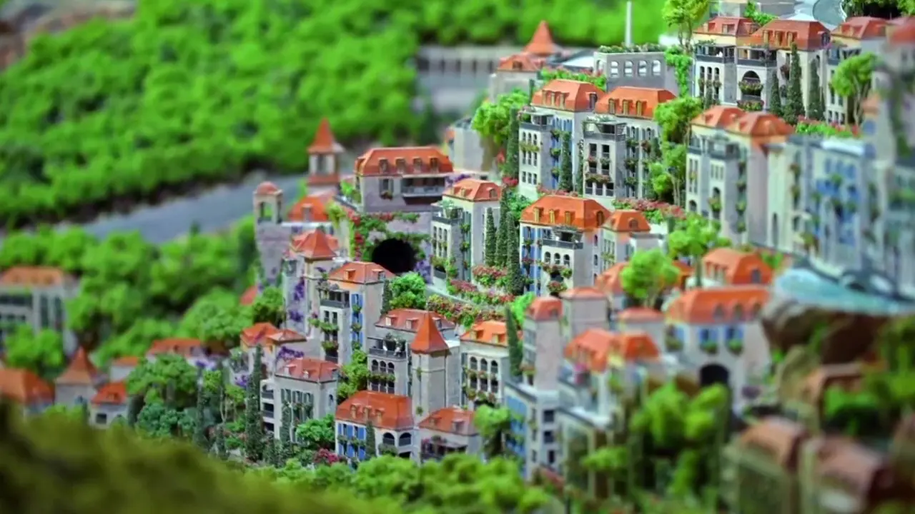 Sakr Real Estate 3D Mapping on an Architectural Model by Cre8mania 