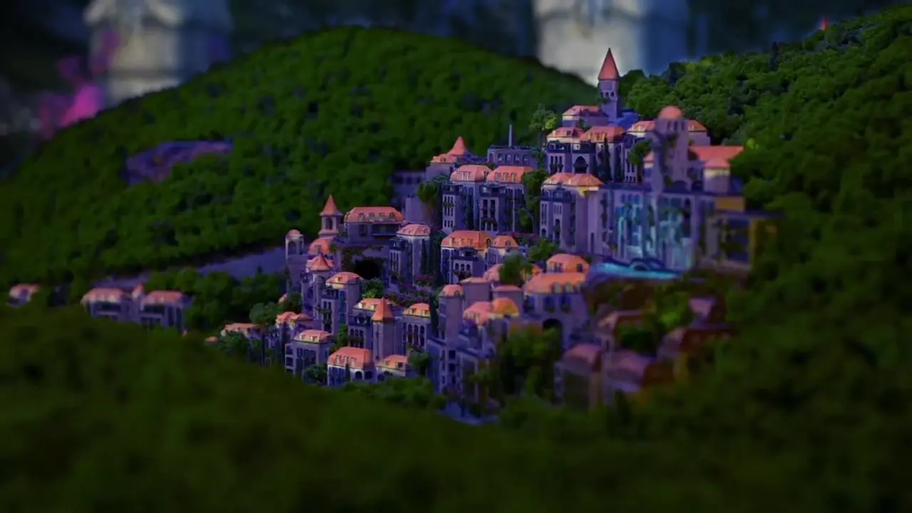 Sakr Real Estate 3D Mapping on an Architectural Model by Cre8mania 