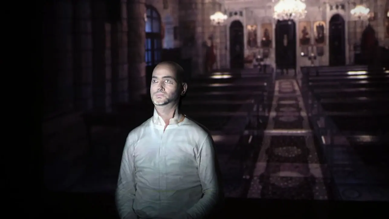 Au Bonheur de Yaya by Zahi Haddad 3D Mapping on a Live Canvas by Cre8mania 