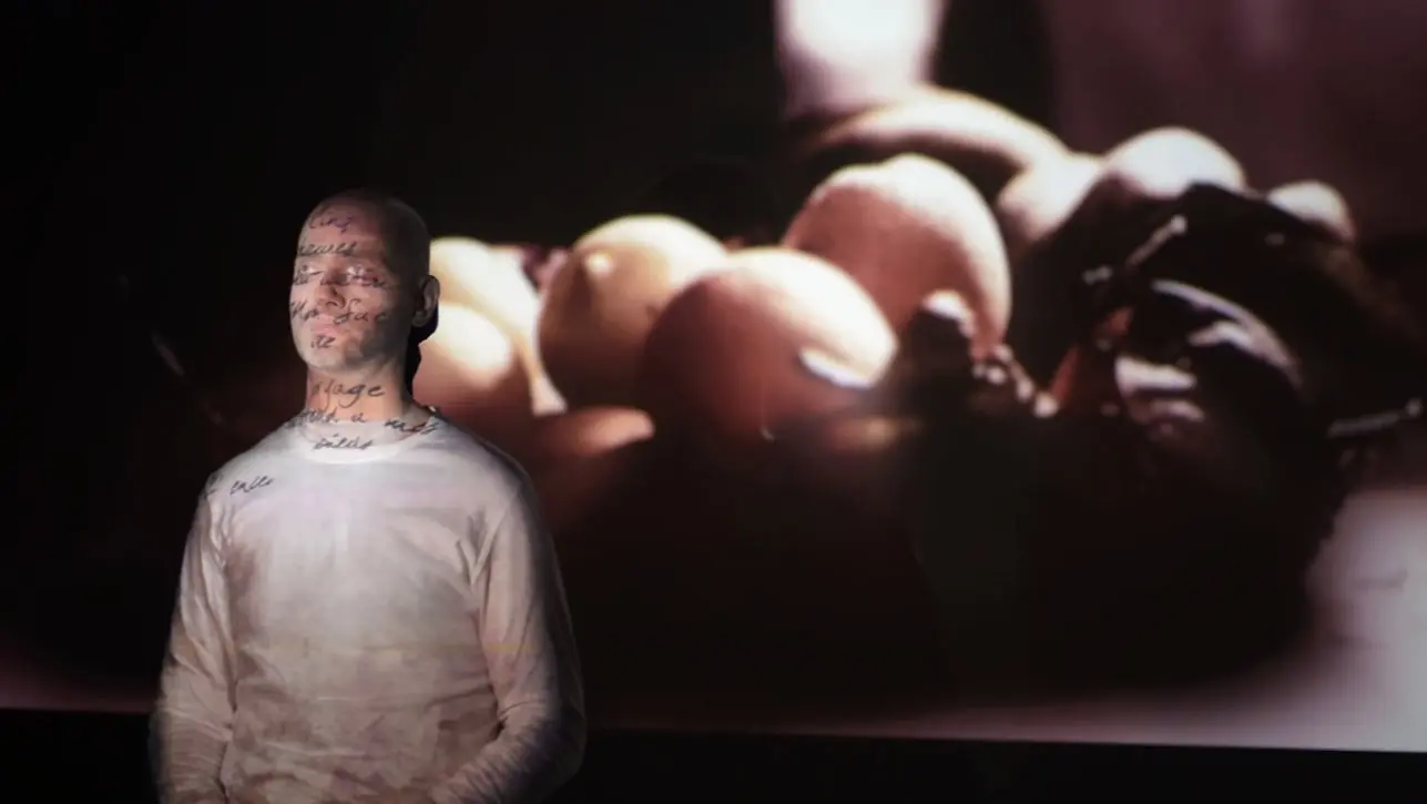 Au Bonheur de Yaya by Zahi Haddad 3D Mapping on a Live Canvas by Cre8mania 